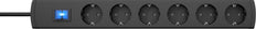 Kopp Universal Plus 6V Corded Switchboard Anthracite - 232805008 [4 Pieces]