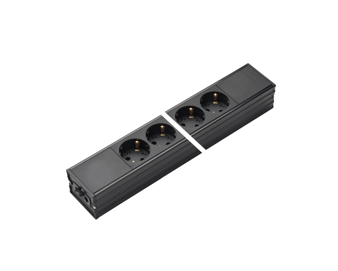 Martin Kaiser Power Outlet Strip 3-Way Input Output AC166 - 1156/3-2/sw [10 Pieces]