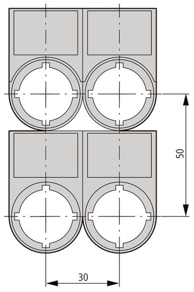 Eaton RMQ-Titan Label Carrier With Fault Text - 216498 [5 Pieces]