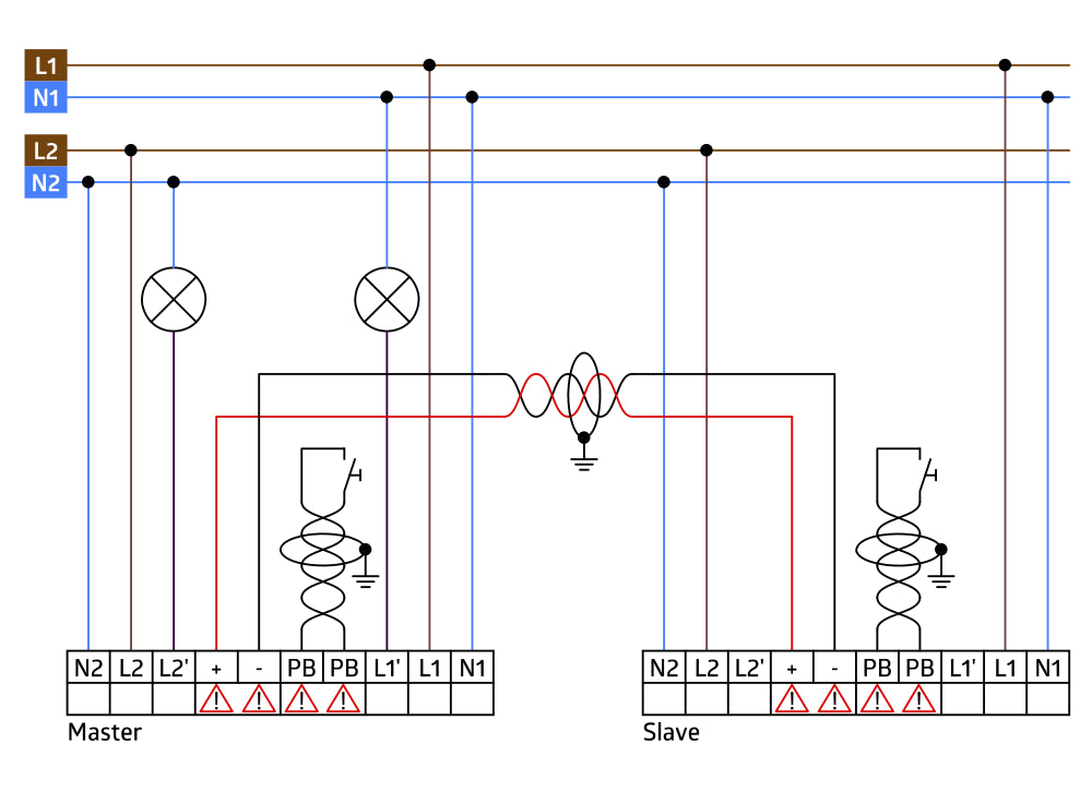 Dual Network Presence Detector PD4-M-2C DS IB - 92760