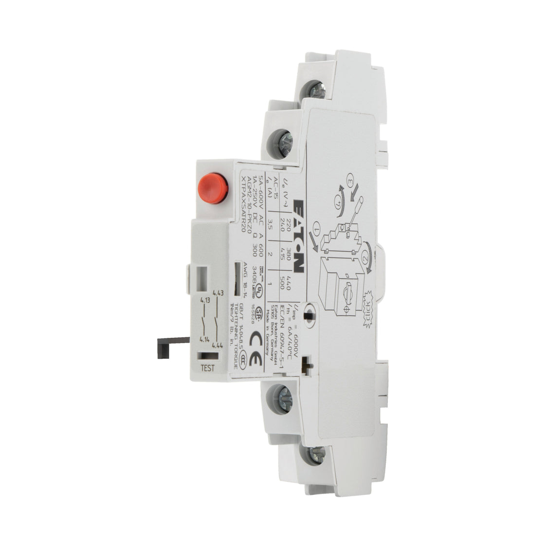 Eaton AGM2-10-PKZ0 Trip Indicator Switch - 072898