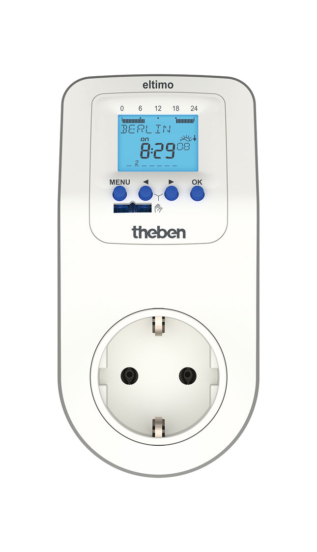 Theben Eltimo Digital Timer Socket With Astro Weekly Program - 0200170