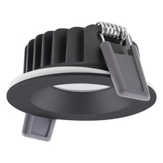 LED Recessed Spotlight 6W IP65 Dimmable Black - 4058075799967