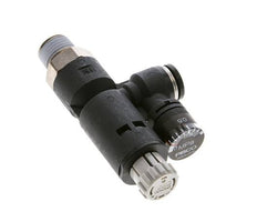 Pneumatic Pressure Regulator 8mm - R1/4'' with Pressure Gauge