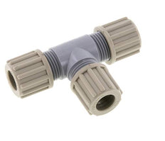 12x9mm PA T-Shape Tee Compression Fitting 10 bar