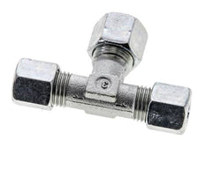 8L & 10L Zink plated Steel T-Shape Tee Cutting Fitting 315 bar ISO 8434-1