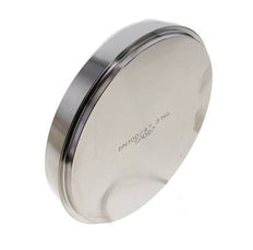 End Cap 121mm Cone Nozzle DN 100 Stainless Steel DIN 11851