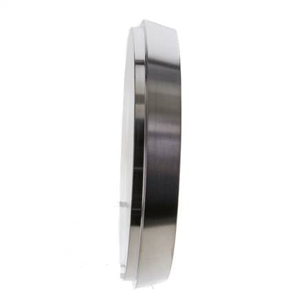 End Cap 121mm Cone Nozzle DN 100 Stainless Steel DIN 11851