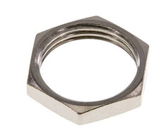 Lock Nut M20 Nickel-plated Brass [2 Pieces]