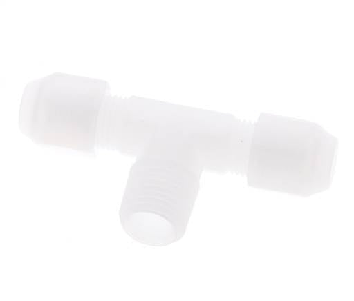 4x6mm & R1/4'' PP T-Shape Hose Fitting with Male Threads 10bar/145psi [2 Pieces]