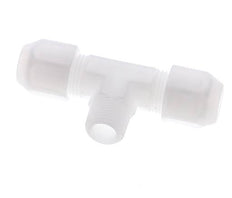 10x12mm & R3/8'' PP T-Shape Hose Fitting with Male Threads 10bar/145psi