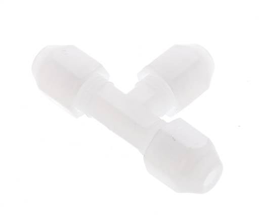 2X4 Mm PP T-Forme Tee Tuyau Raccord 10Bar/145Psi [2 Pièces]
