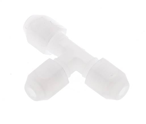 2X4 Mm PP T-Forme Tee Tuyau Raccord 10Bar/145Psi [2 Pièces]