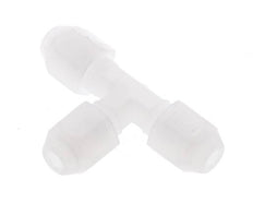 2X4 Mm PP T-Forme Tee Tuyau Raccord 10Bar/145Psi [2 Pièces]