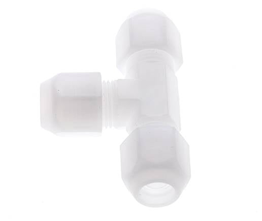 9x12 mm PP T-Forme Tee Tuyau Raccord 10bar/145psi