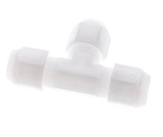 6x8mm PVDF T-Shape Hose Fitting 10bar/145psi