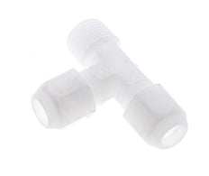 8x10mm PVDF T-Shape Hose Fitting 10bar/145psi