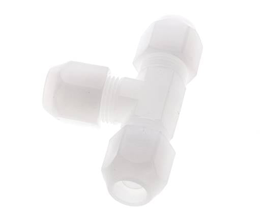 9x12 mm PVDF T-Forme Raccord De Tuyau 10bar/145psi