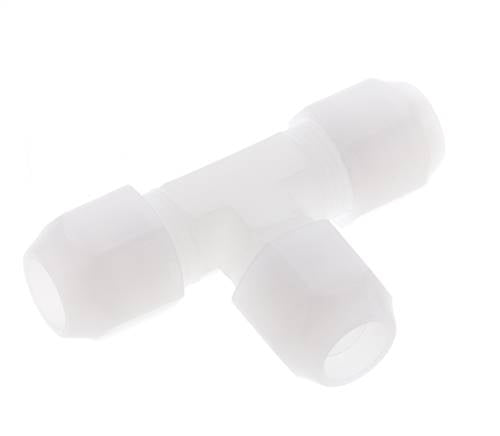 12x14 mm PVDF T-Forme Tee Raccord De Tuyau 10bar/145psi