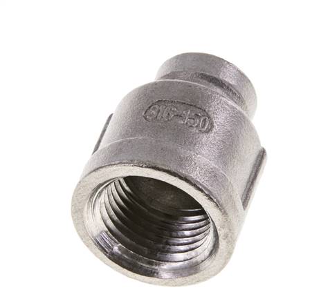 1/2'' NPT x 1/4'' NPT Stainless steel Round Socket 16 Bar