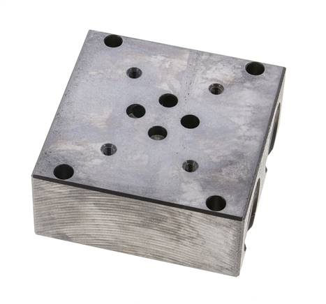 Embase NG6 (D03) 1 station sans limiteur de pression 315bar