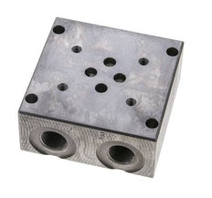 Embase NG6 (D03) 1 station sans limiteur de pression 315bar