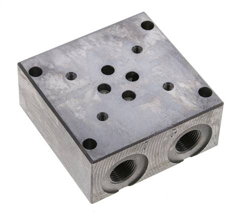 Embase NG6 (D03) 1 station sans limiteur de pression 315bar