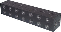 Embase NG6 (D03) 4 stations sans limiteur de pression 315bar