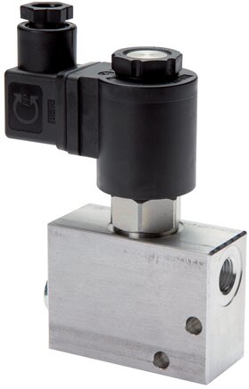 Électrovanne hydraulique 2/2 voies G3/4'' NC bidirectionnelle 250bar 12VDC