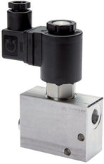 Électrovanne hydraulique 2/2 voies G3/8'' NO unidirectionnelle 350bar 230VAC