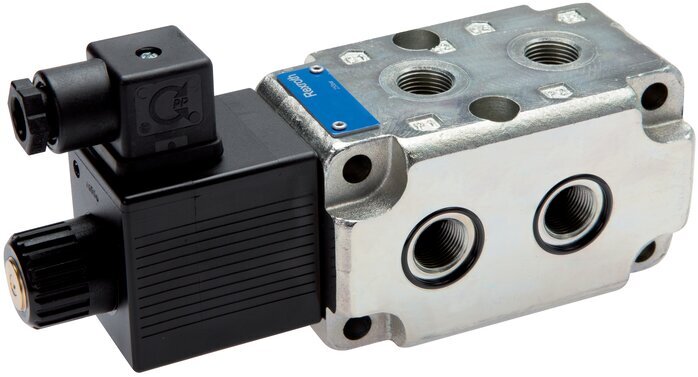 Électrovanne de dérivation hydraulique 6/2 voies G1/2'' 250bar 12 V DC