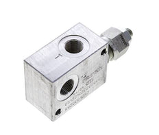 Limiteur de pression hydraulique en ligne G3/8'' 5-50bar 30l/min