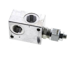 Limiteur de pression hydraulique en ligne G1/2'' 30-100bar 30l/min