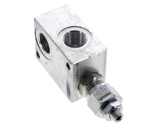 Limiteur de pression hydraulique en ligne G1/2'' 30-100bar 30l/min