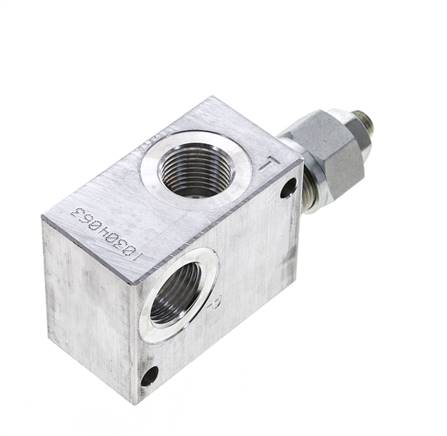 Limiteur de pression hydraulique en ligne G1/2'' 50-210bar 30l/min