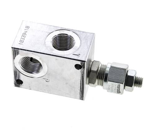 Limiteur de pression hydraulique en ligne G1/2'' 100-350bar 30l/min