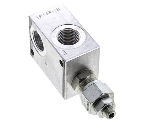 Limiteur de pression hydraulique en ligne G1/2'' 100-350bar 30l/min