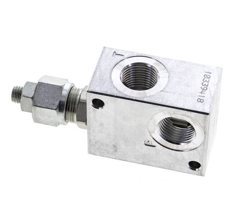 Limiteur de pression hydraulique en ligne G1/2'' 100-350bar 30l/min