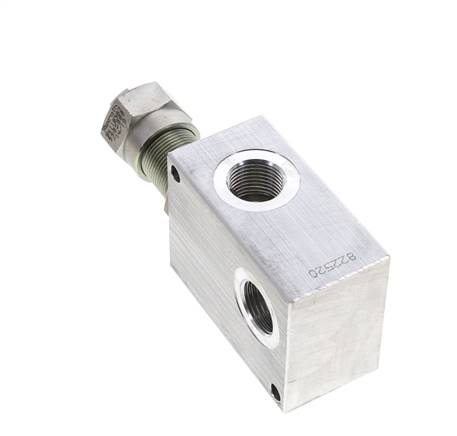 Limiteur de pression hydraulique en ligne G1/2'' 5-50bar 80l/min