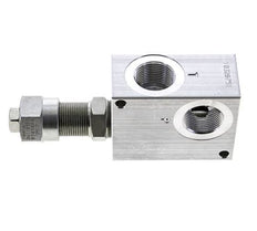Limiteur de pression hydraulique en ligne G3/4'' 5-50bar 80l/min