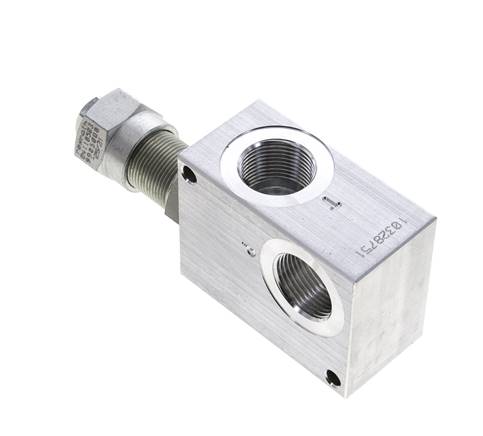 Limiteur de pression hydraulique en ligne G3/4'' 5-50bar 80l/min
