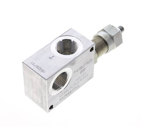 Limiteur de pression hydraulique en ligne G3/4'' 30-100bar 80l/min