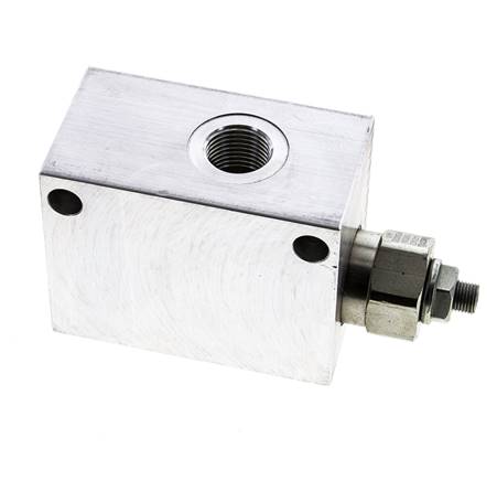 Limiteur de pression hydraulique en ligne G1/2'' 7-105bar 150l/min