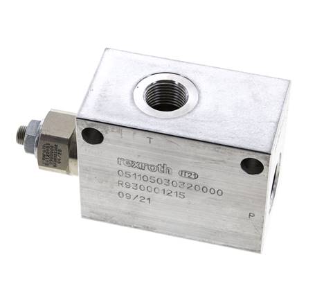 Limiteur de pression hydraulique en ligne G1/2'' 10-210bar 150l/min