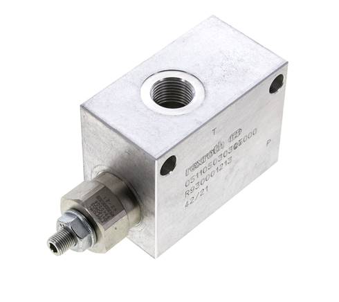 Limiteur de pression hydraulique en ligne G1/2'' 35-350bar 150l/min