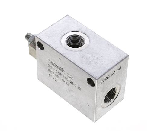 Limiteur de pression hydraulique en ligne G1/2'' 35-350bar 150l/min
