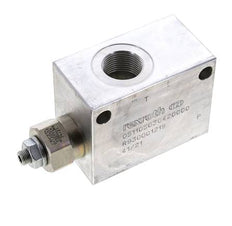 Limiteur de pression hydraulique en ligne G3/4'' 10-210bar 150l/min