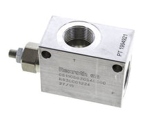 Limiteur de pression hydraulique en ligne G1'' 35-350bar 150l/min