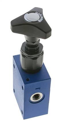 Limiteur de pression hydraulique en ligne G1/4'' 1-400bar 50l/min - Rexroth