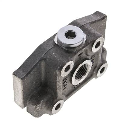 Section de sortie de distributeur hydraulique à levier manuel, orifice de réservoir G1/2